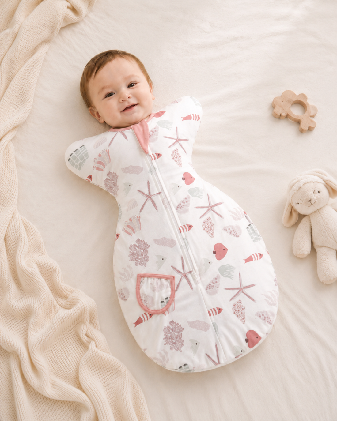 Baby Arms‑Up Swaddle Sleep Sack
